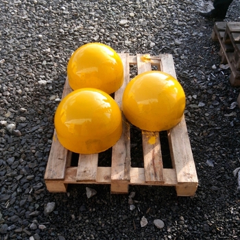 Бетонная парковочная полусфера 400*250 мм. - Стройка24на7.ру Материалы Дёке, Юпласт, Грандлайн, Альта-профиль недорого в Екатеринбурге.